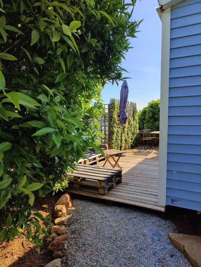 Casa Azul-Tiny House With Fantastic View, Big Outdoor Space And Pool Silves Exterior photo